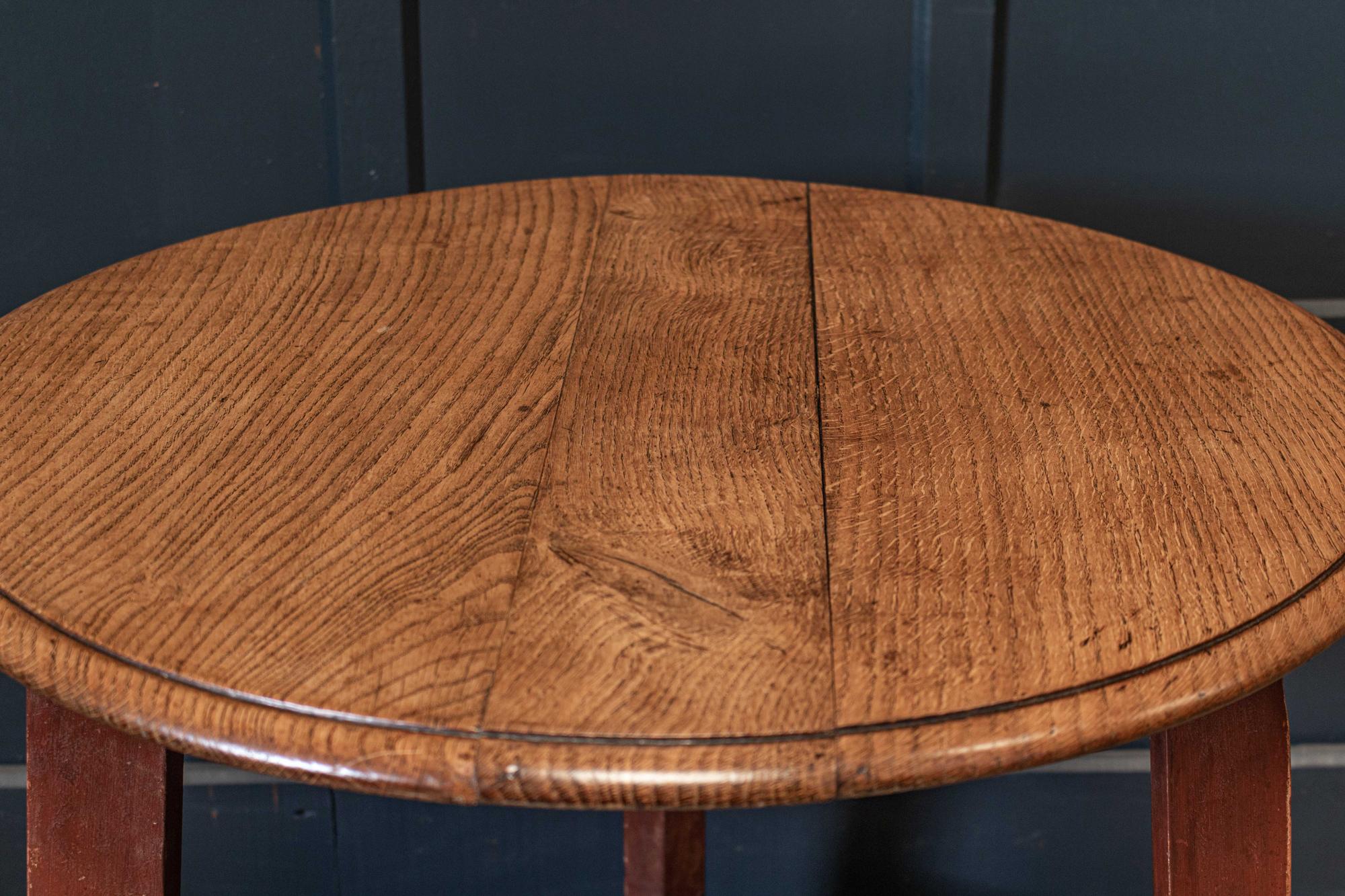 Circa 1840

19th C English ash cricket table in original painted finish.

    

Measures: Diameter 74 x height 73cm.