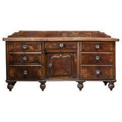 Antique 19th Century English Painted Dresser Base