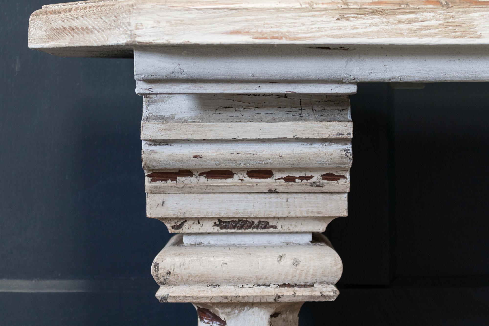 19th Century 19thC English Pair of York Pulpit Console Tables