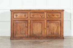 19thC English Pine Dresser Base