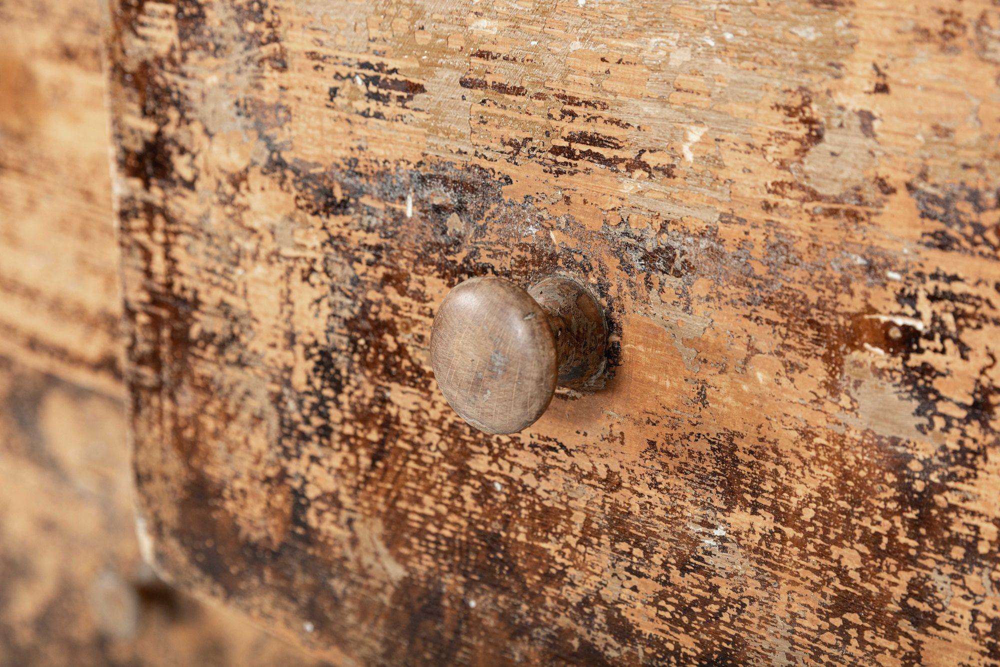 19thC English Pine Workshop Drawers For Sale 6