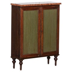 Antique 19thC English Regency Pine Cabinet