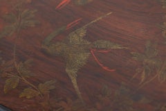 19th C English Rosewood Chinoiserie Two Tier Side Table