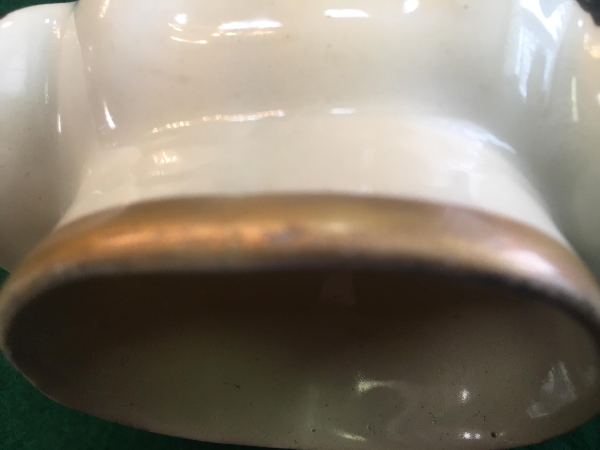 Stirrup Cup 19thc English Staffordshire Creamware Hound's Head For Sale 1