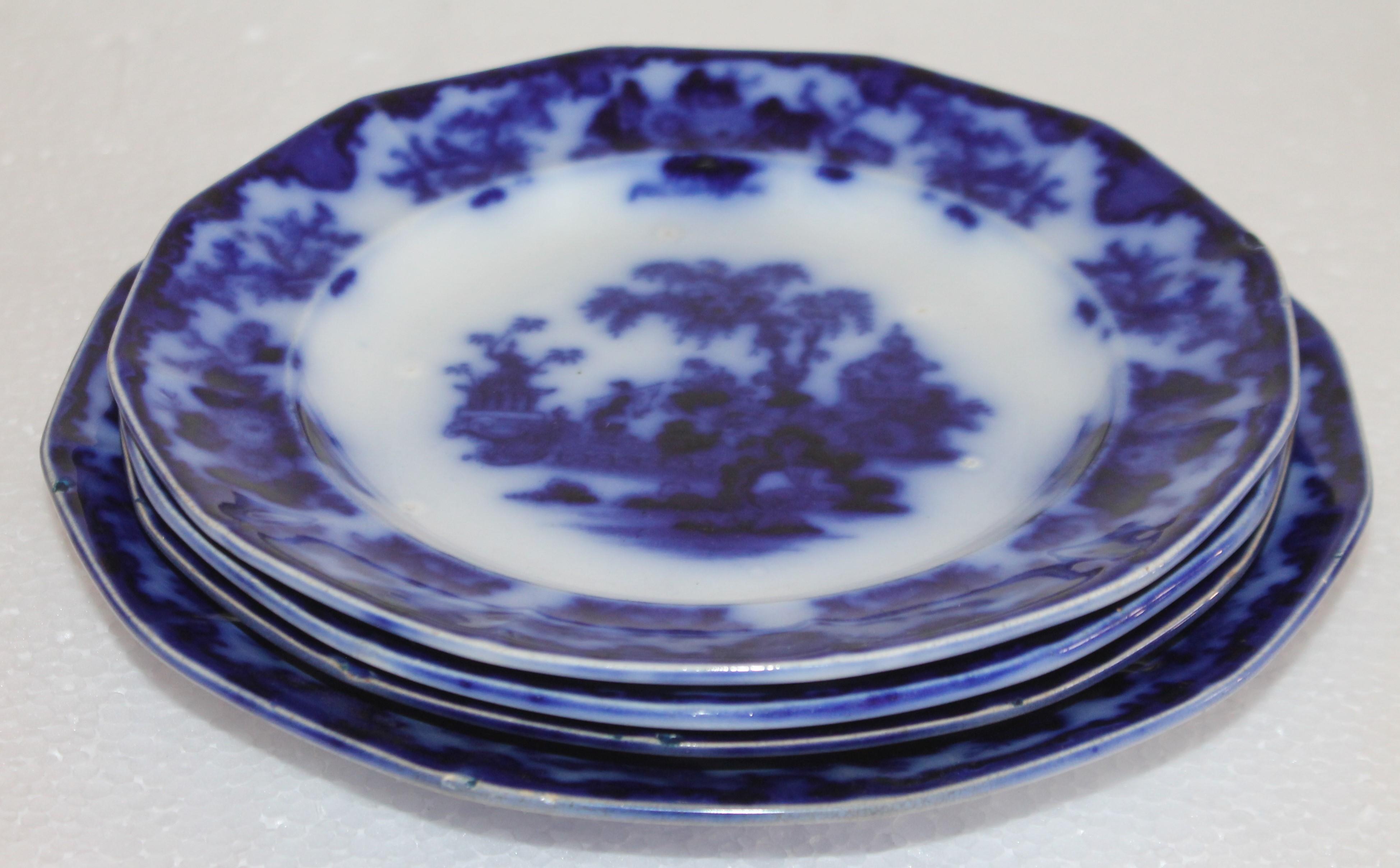 flow blue plates