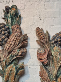 Escultura floral del siglo XIX