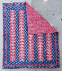 19Thc Flying Geese Quilt