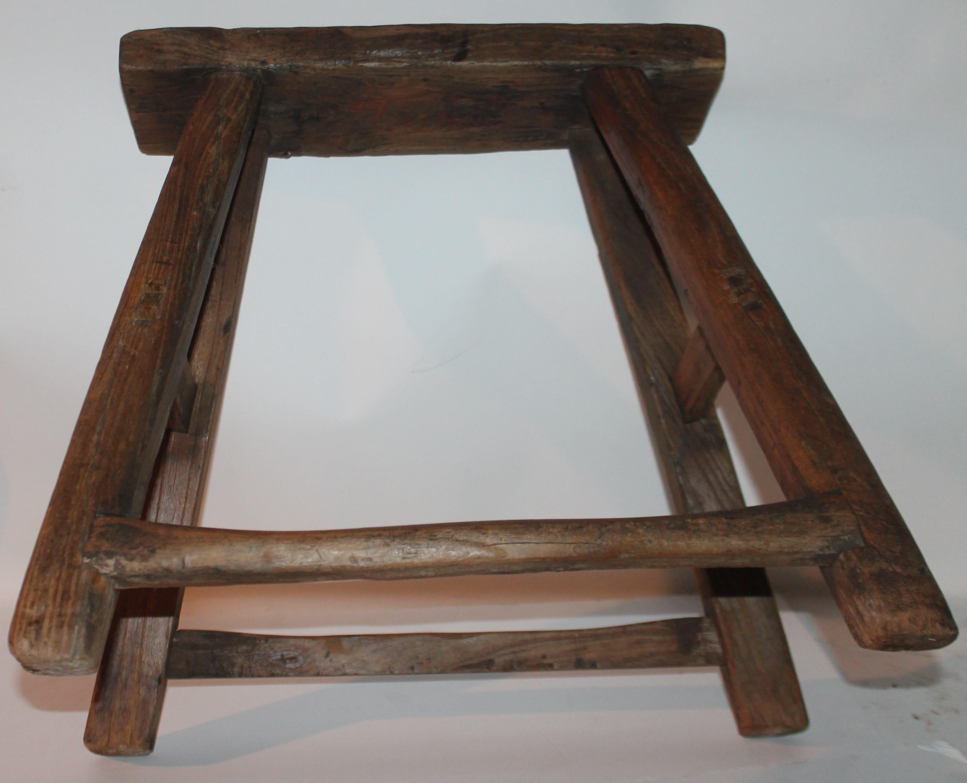 Late 19th Century 19th Century Folky Rustic  Bench 