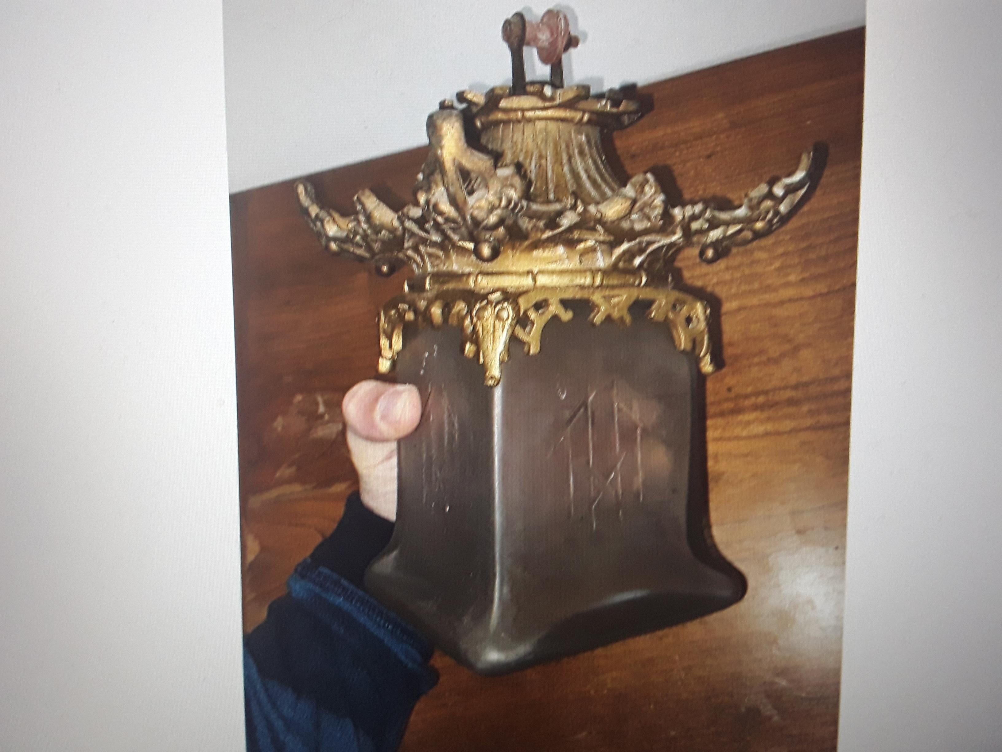19thc French Antique Napoleon III Gilt Bronze Chinoiserie Heavy Pagoda Lantern For Sale 7