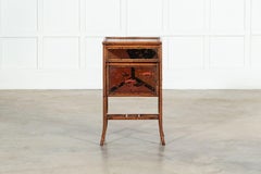 19thC French Bamboo & Lacquer Work Table