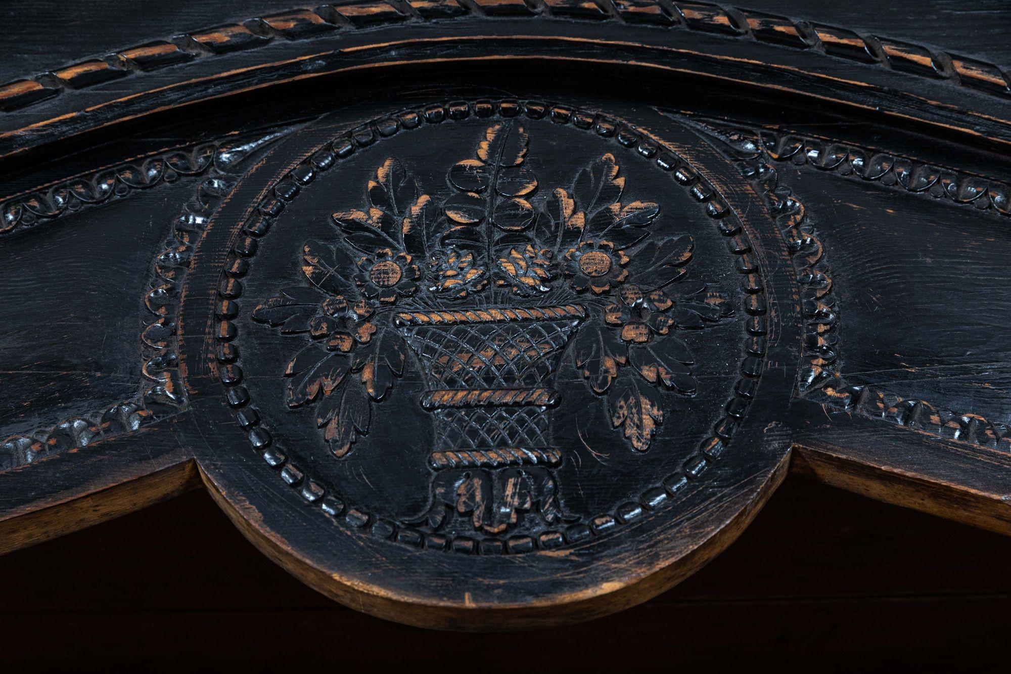 Buffet de Corps francese ebanizzato del XIX secolo in vendita 3