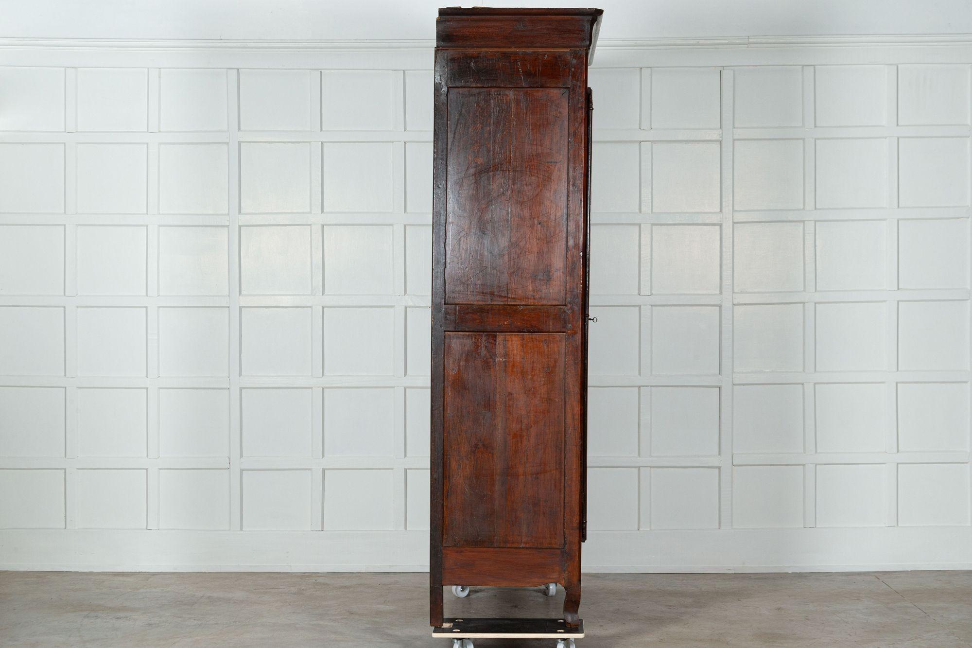19thC French Fruitwood Armoire For Sale 3