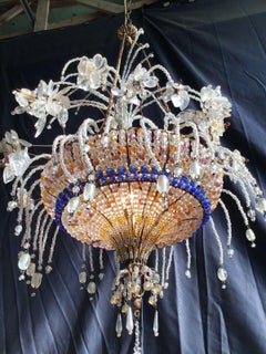 French Louis XV style "Floral Fireworks" Chandelier