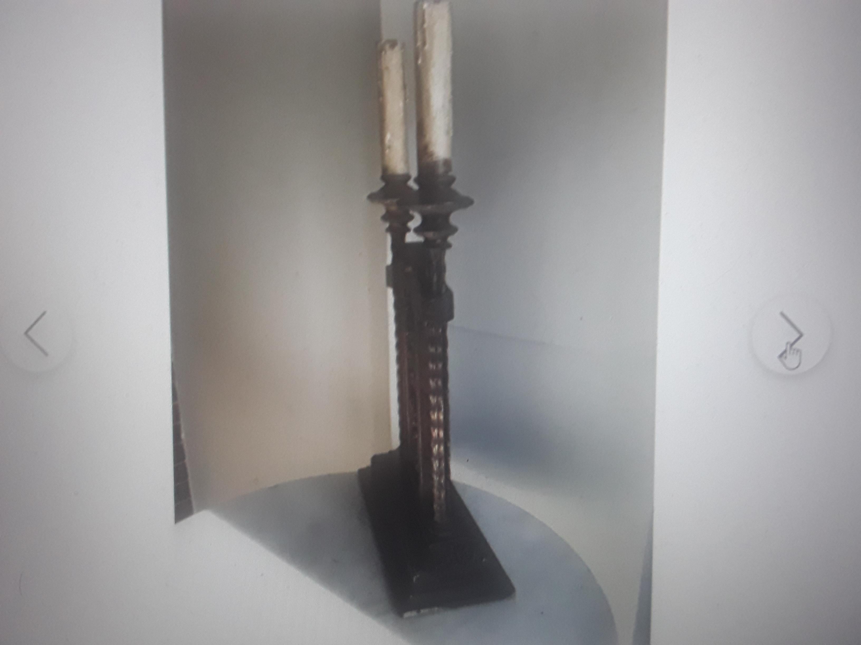 Bois Chandelier / lampe de table Louis XVI en bois sculpté du 19e siècle en vente