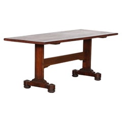 19thC French Mahogany Refectory Table