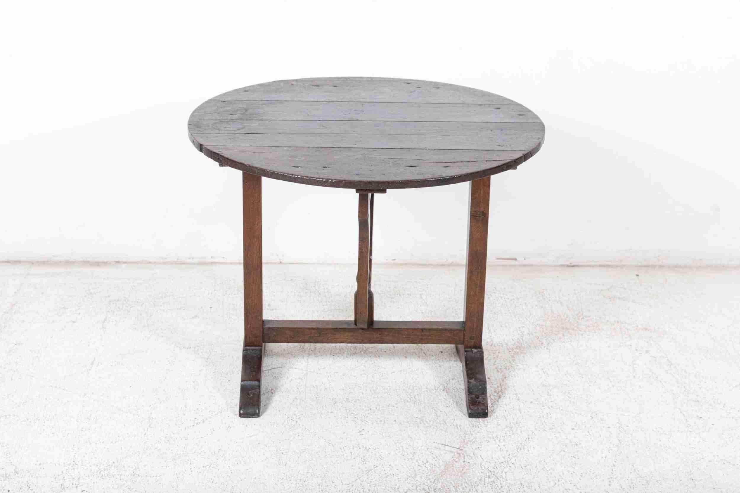 19th C French Oak Vendange Table In Good Condition For Sale In Staffordshire, GB
