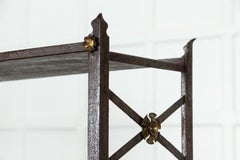19thC French Painted Iron Bookcase
