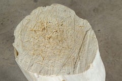 19thC French Provincial Elm Chopping Block Table