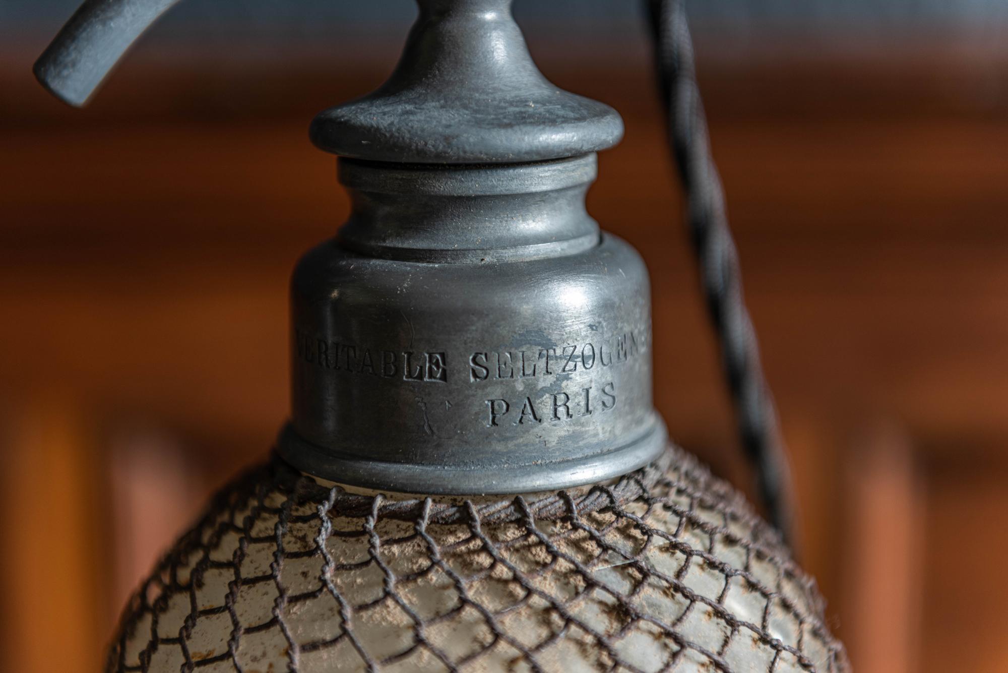 19th Century French Seltzer Siphon Lamps 6