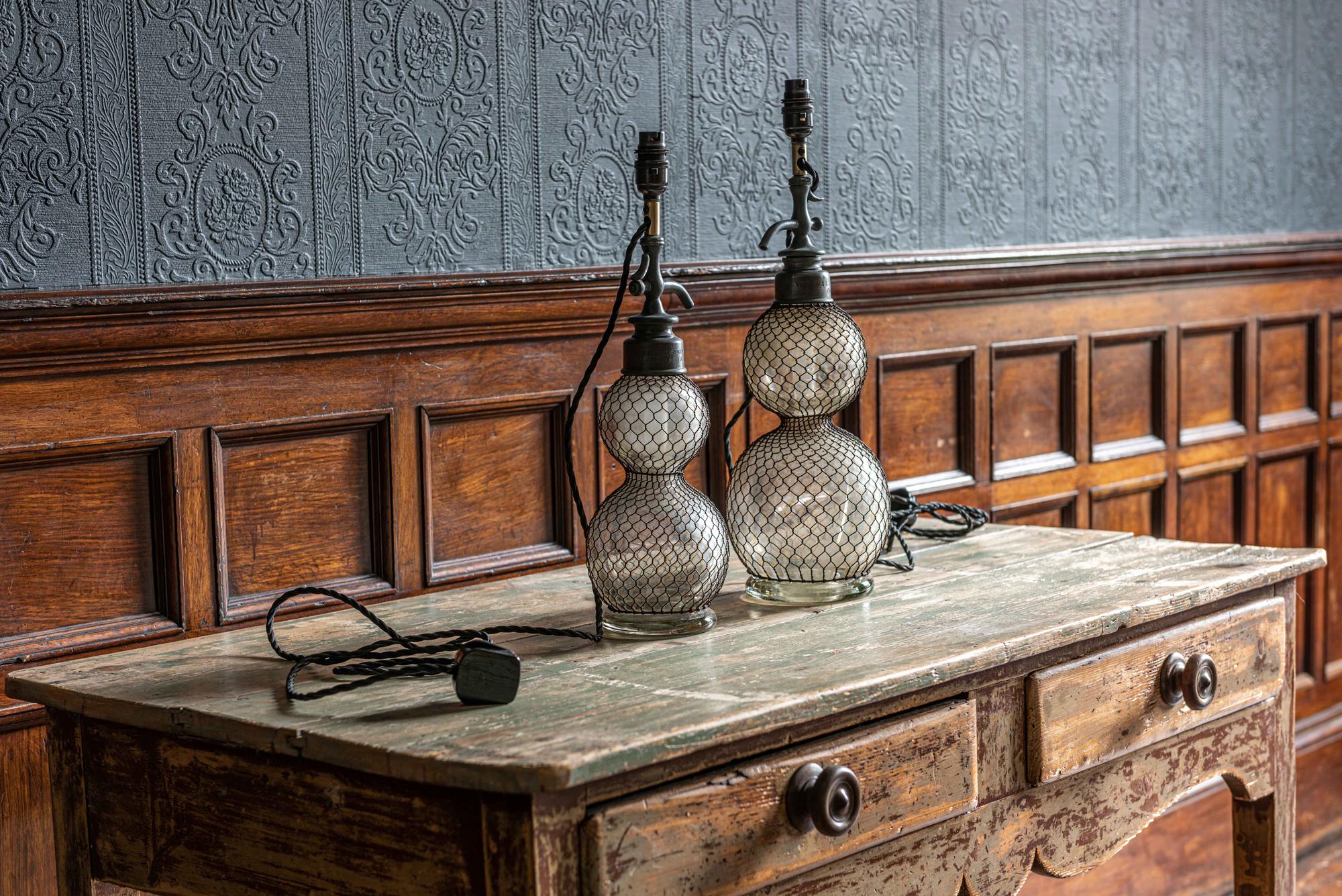 19th Century French Seltzer Siphon Lamps In Good Condition In Staffordshire, GB