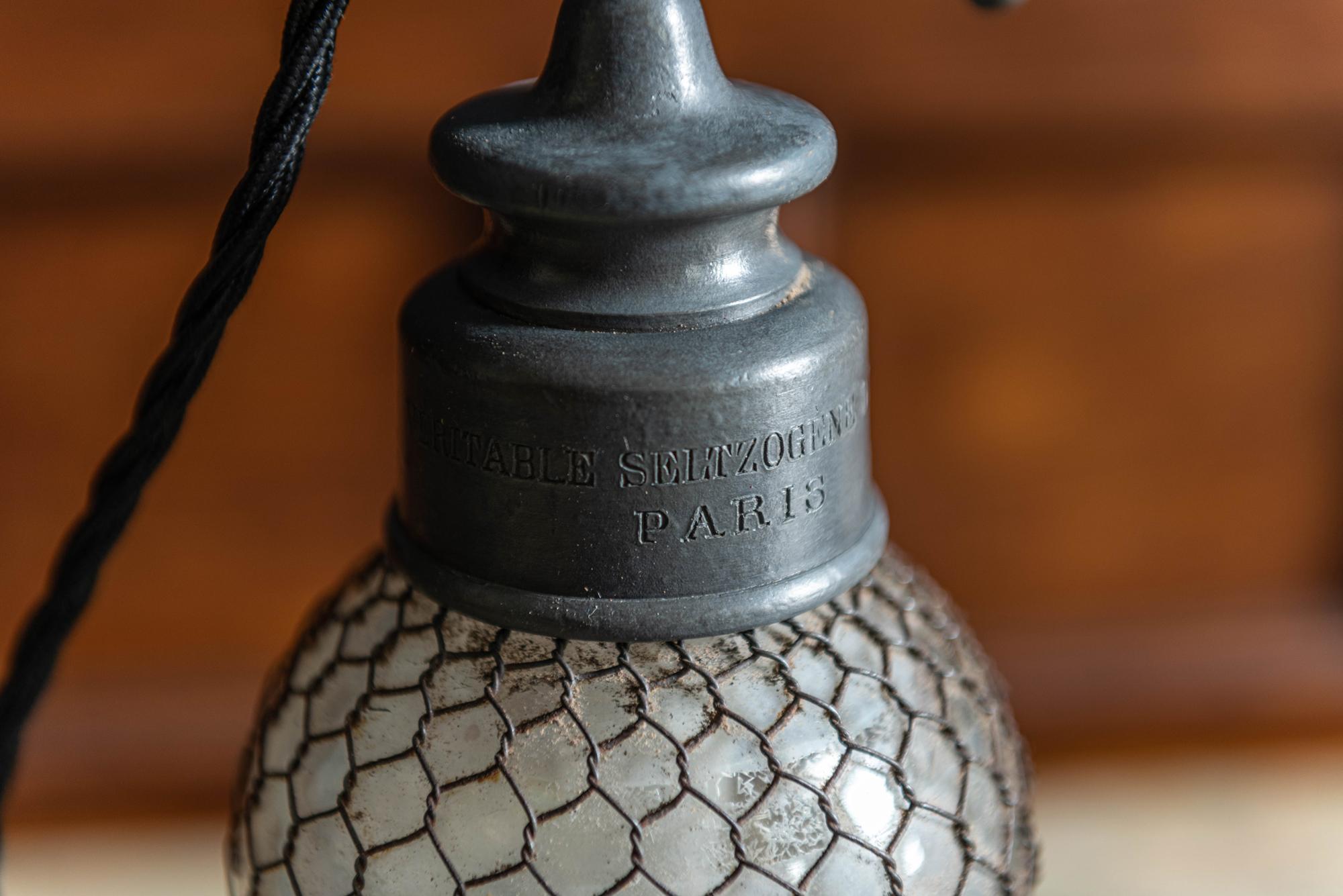 19th Century French Seltzer Siphon Lamps 5