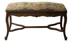 19th Century French Walnut Stool