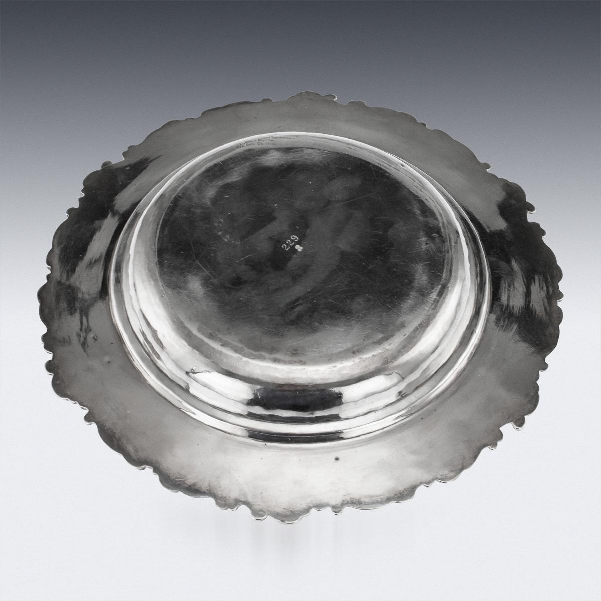 19th Century Georgian Solid Silver Teniers Muffin Dish Edward Farrell circa 1829 1