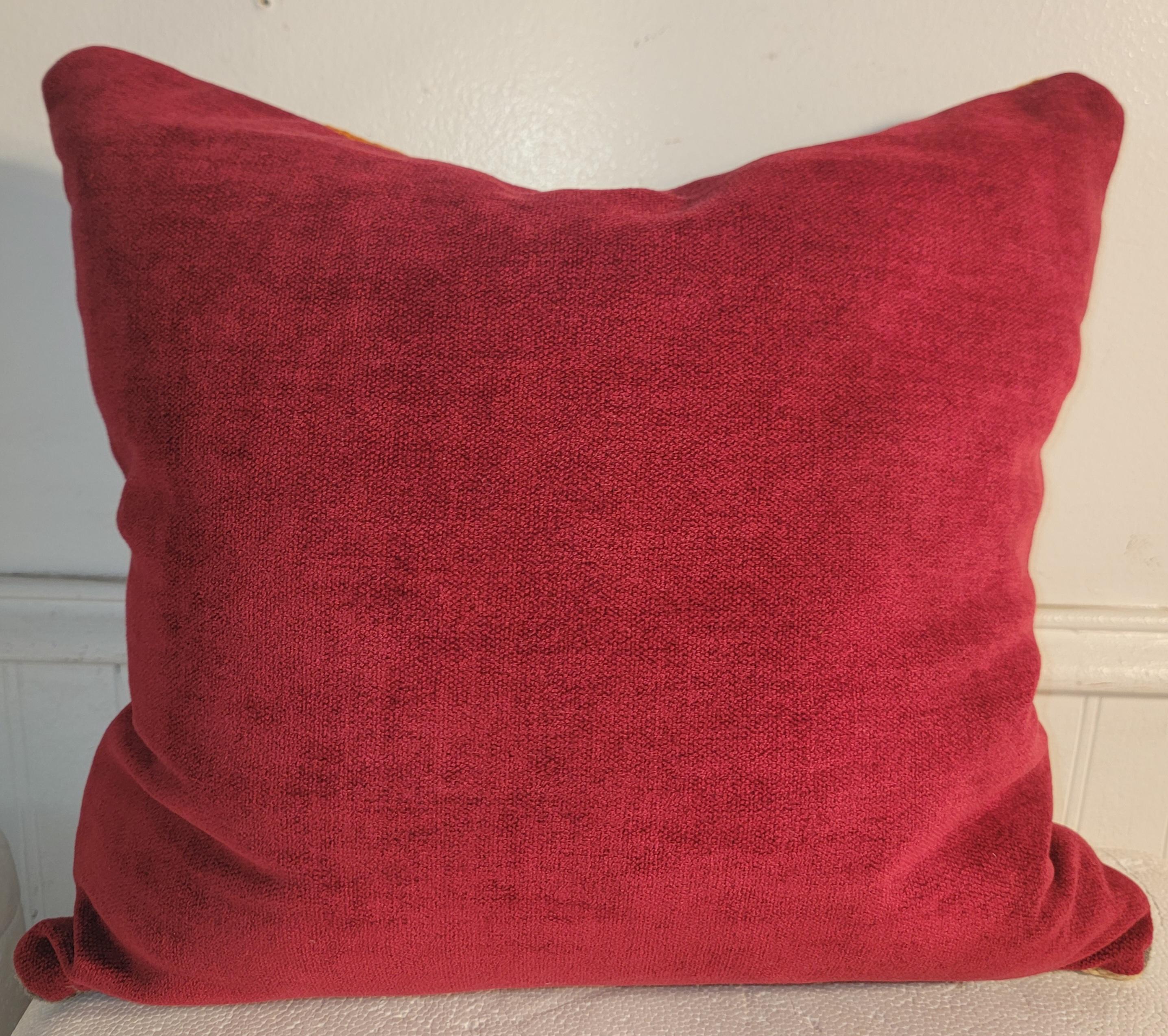 19Thc Ciudad Alemana Almohada Tejido Indio Navajo Hecho a mano en venta