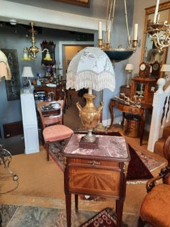 19th Century Gilt Bronze Classical Urn Table Lamp