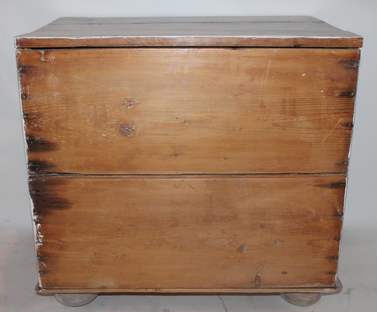 19th Century Grey Painted Table Top Pie Safe For Sale at 1stDibs