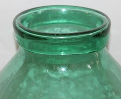 19th Century Hand Blown Storage Jar