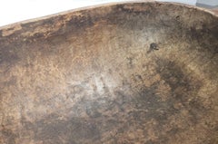 19th Century Hand Carved Dough Bowl