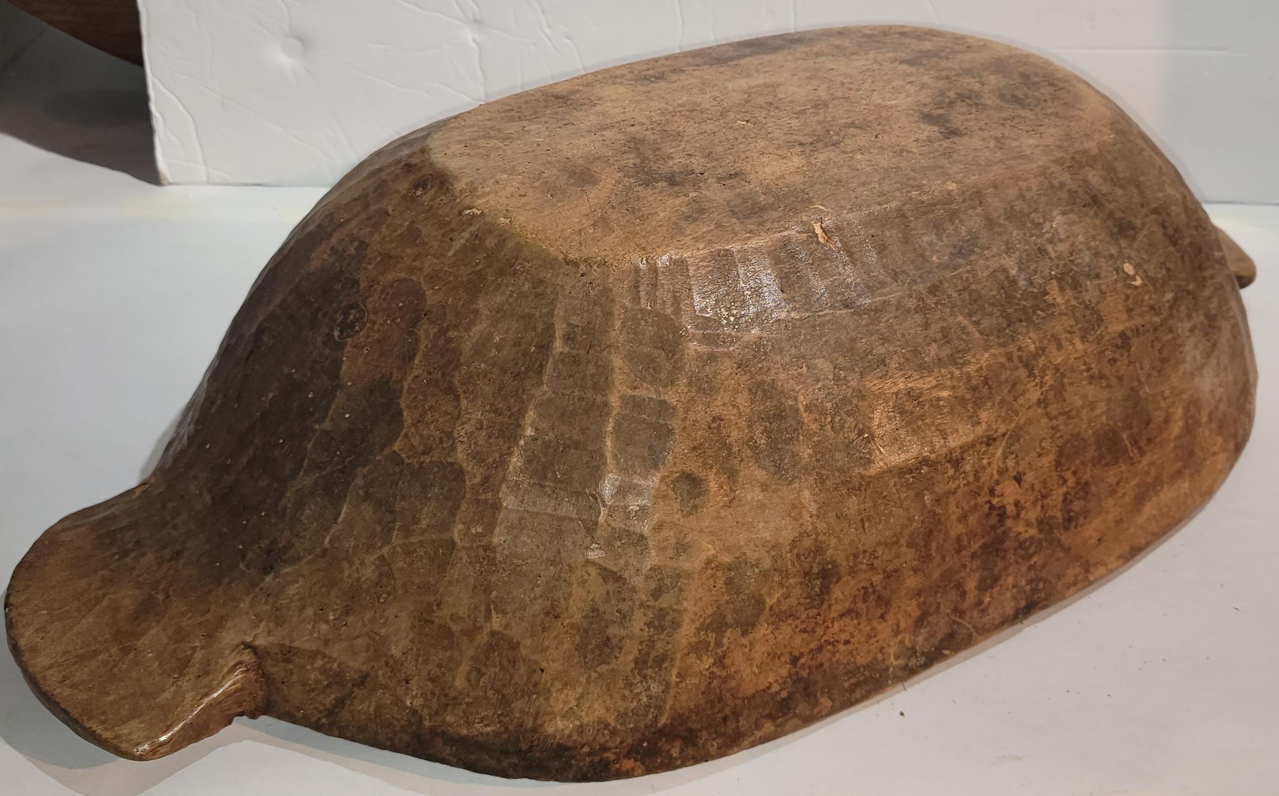 19th Century Hand Carved Dough Bowl For Sale 2