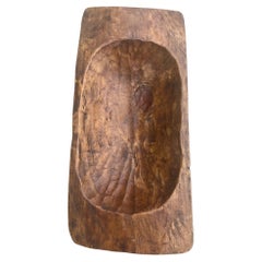 19thc Hand Carved Dough Bowl