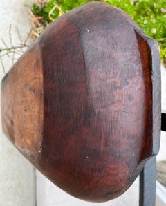 Handgeschnitzte Trockenschale aus Neuengland, 19. Jahrhundert