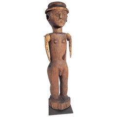 Scultura di gentiluomo intagliata a mano del 19° secolo / Whirlygig