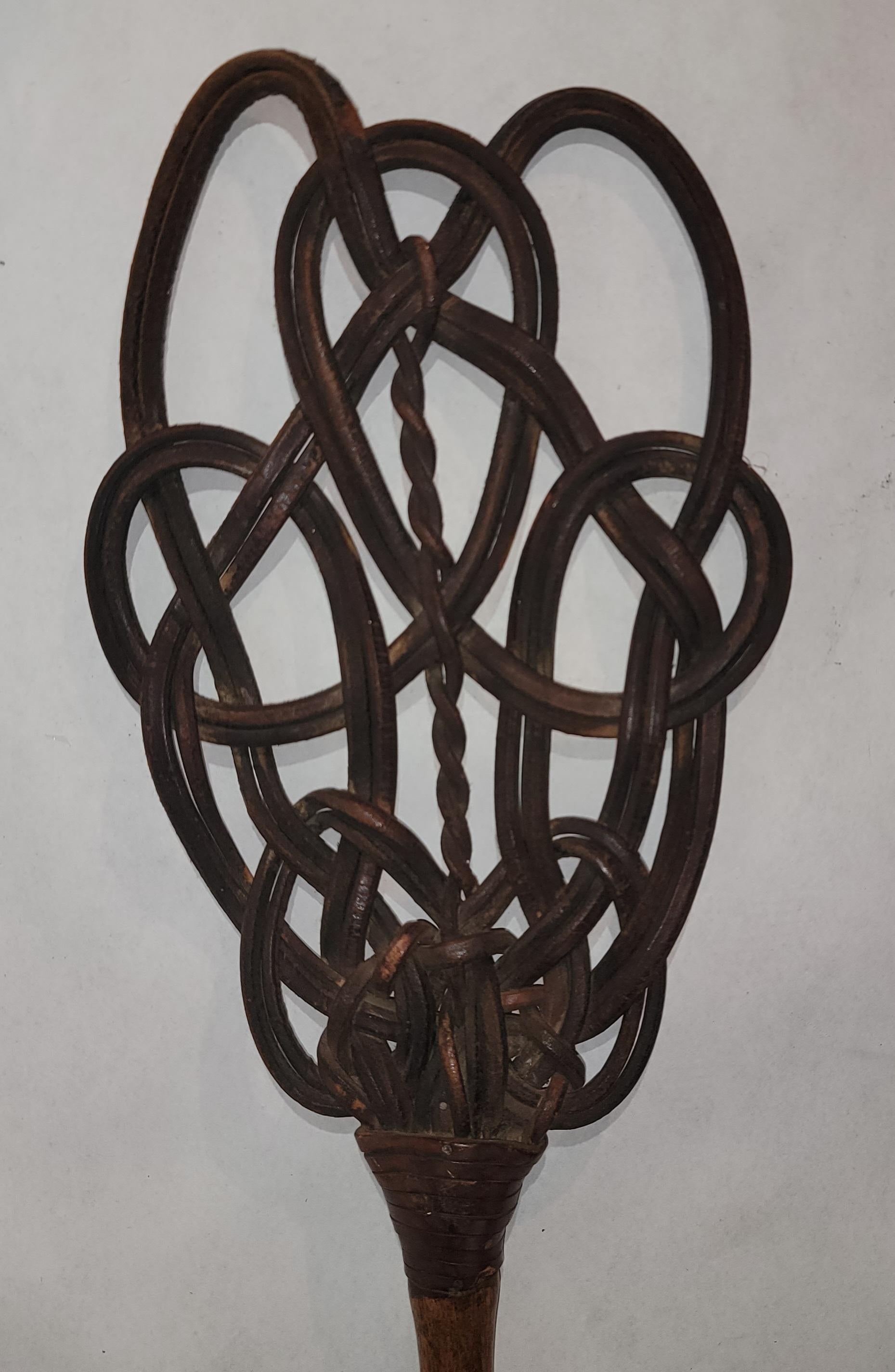 American 19th Century Hand Made Rug Beater