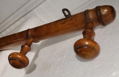 19Thc Hat & Coat Peg Rack in Natural Pine