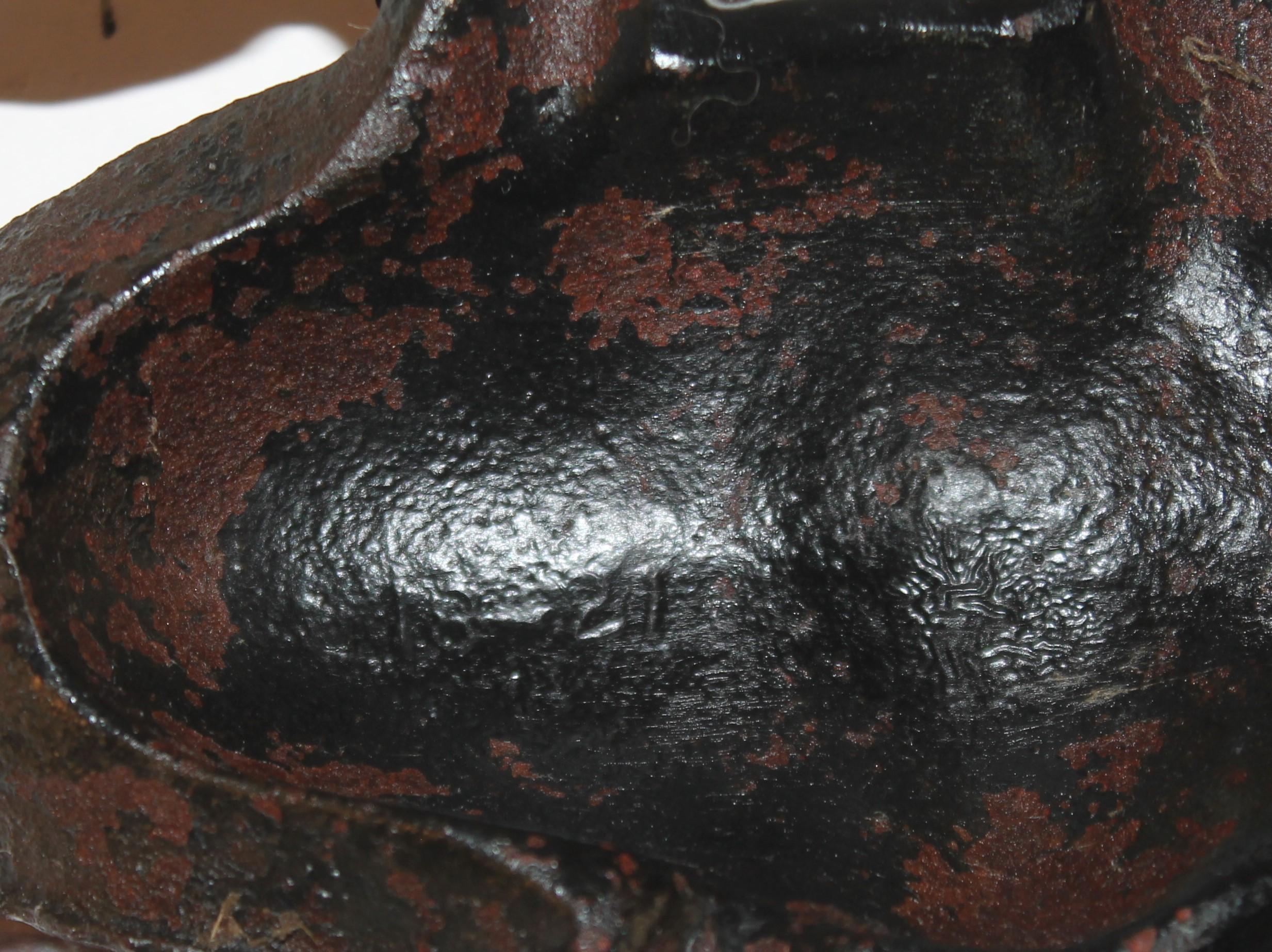 American 19thC Heavy Cast Iron Frog Door Stop For Sale