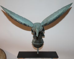 19th C Hollow Body Eagle Weather Vane