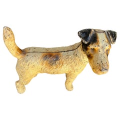 19. Jahrhundert Hubbly Terrier Türstopper