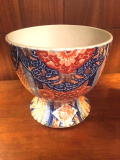 19thc Imari Porcelain Large Japanese Planter