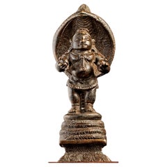 Antique 19th C Indian Bronze Figure, 8900