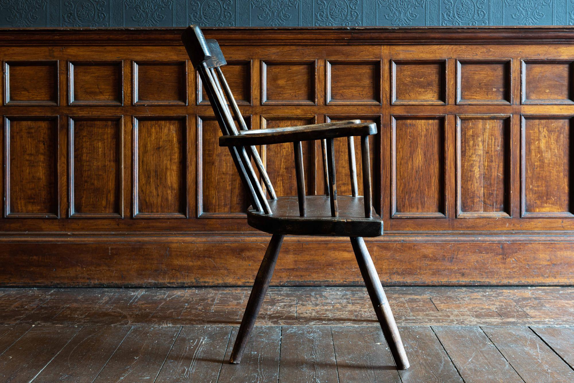 19th century Irish famine chair
Primitive Irish famine chair.
Measures: 100H x 65W x 60D cm
 
 