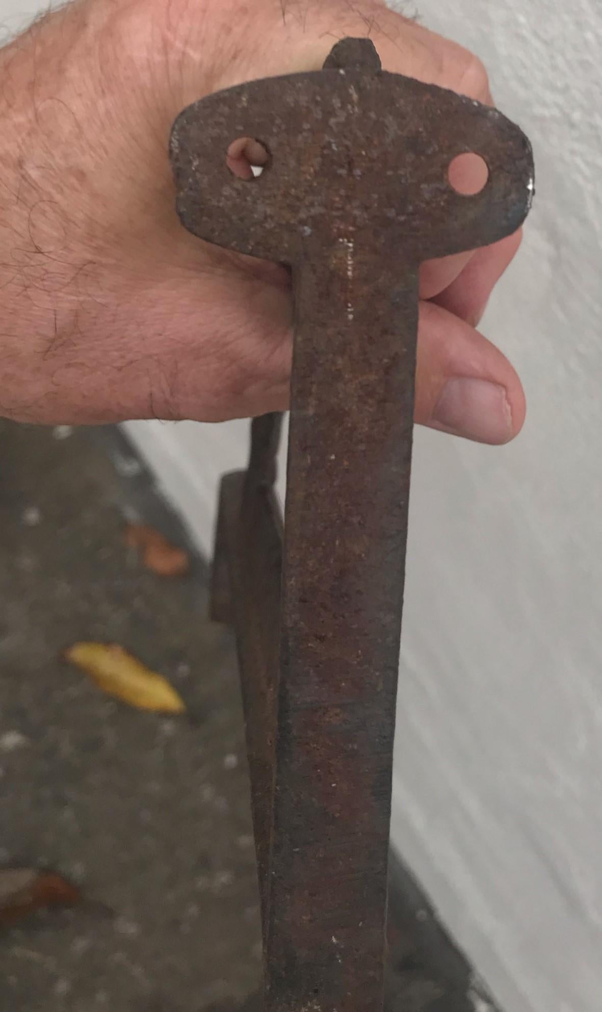 19th Century Iron Horse and Rider Wall Mount 2