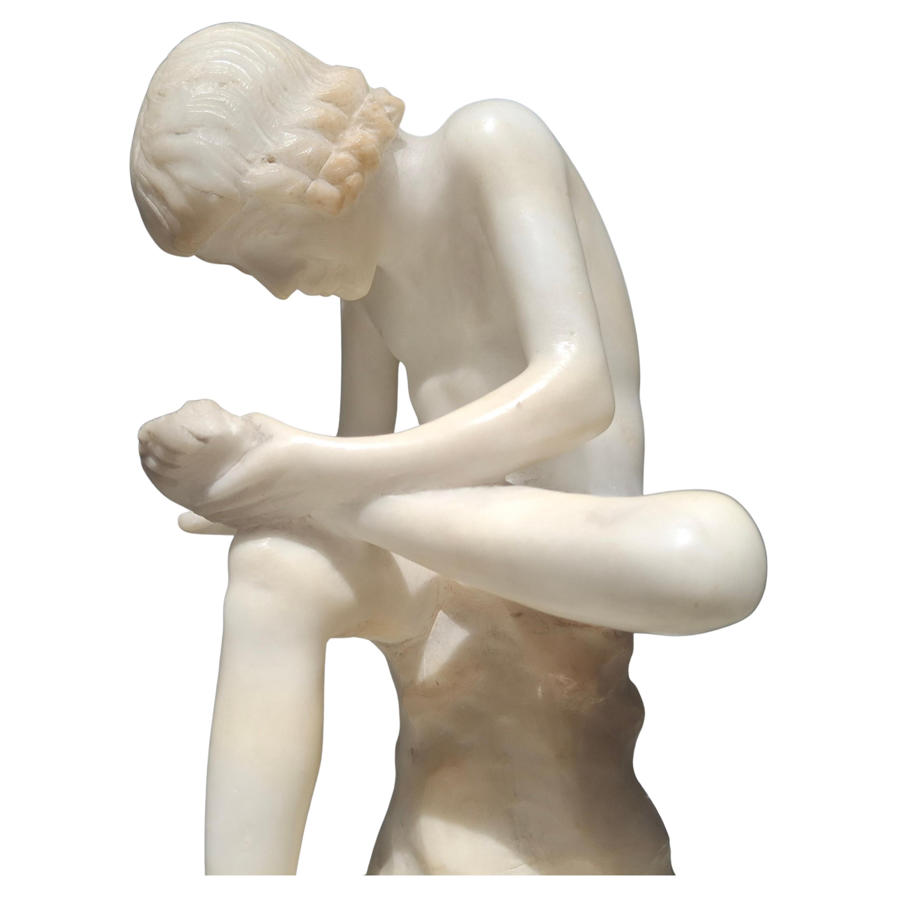 Ellenistico Scultura in marmo del Grand Tour italiano del XIX secolo 
