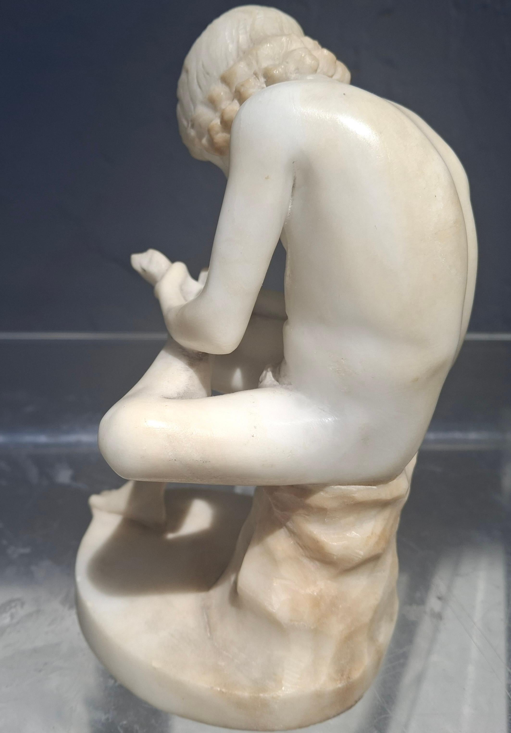 Marmo Scultura in marmo del Grand Tour italiano del XIX secolo 