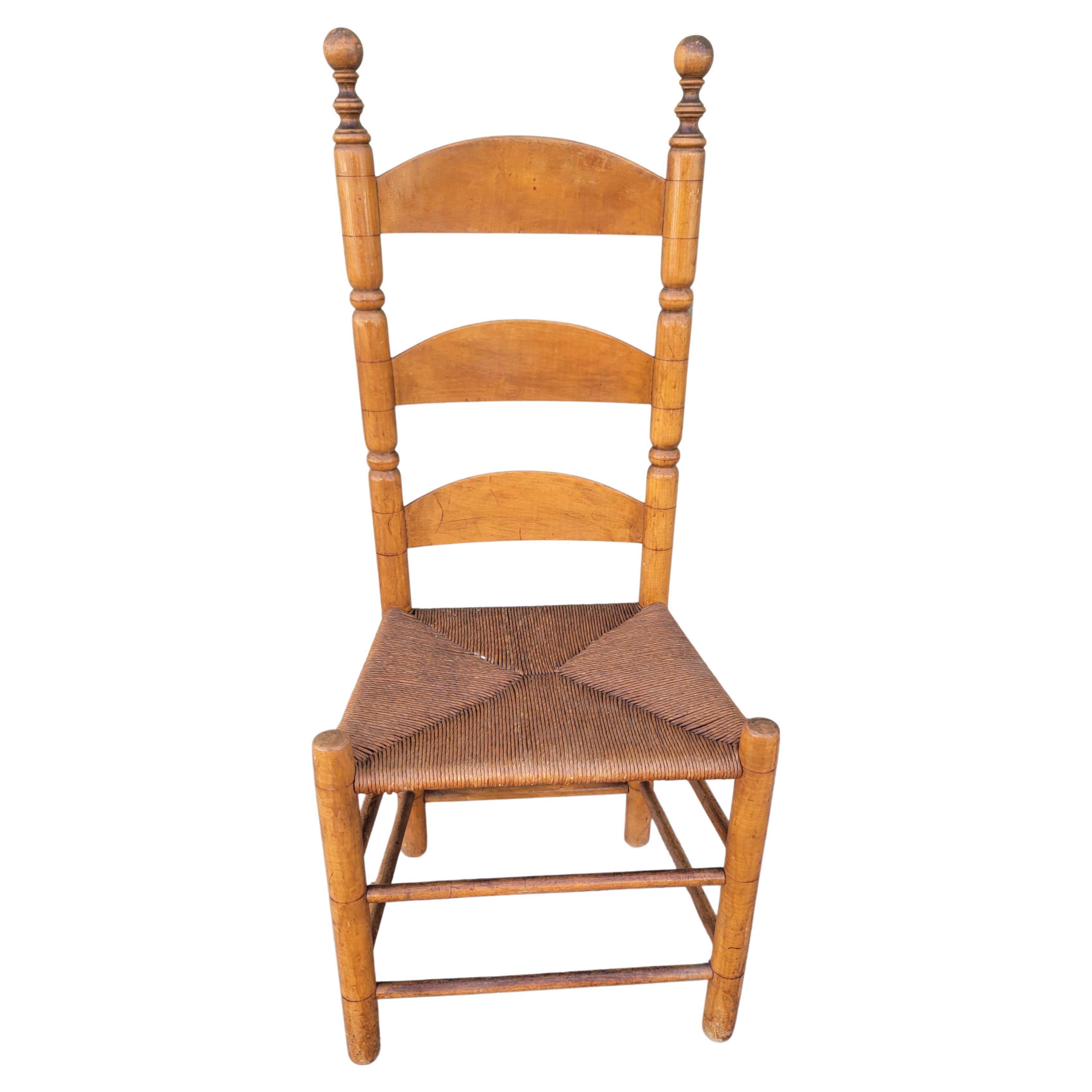 19thc Ladder back Chair