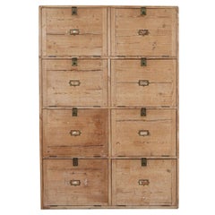 Used 19thC Large English Pine Cabinet