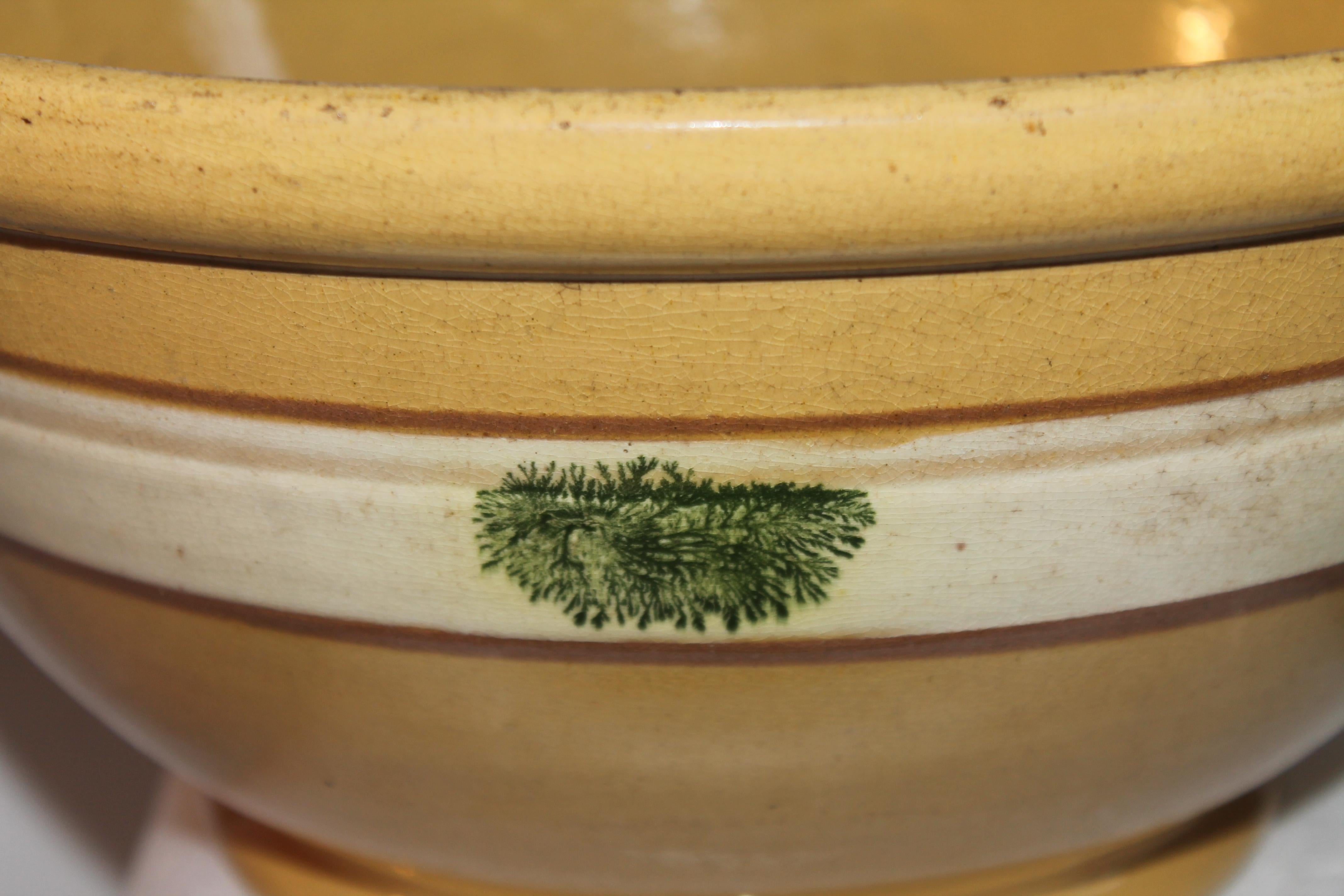 how to determine age of yellow ware bowls